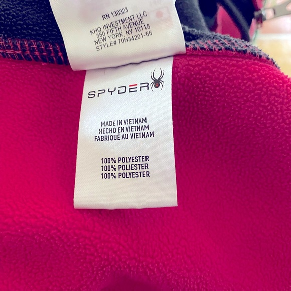 BEAUTIFUL SPYDER LING SLEEVES WARM TOP KIDS SIZE M ( 8/10) - Picture 5 of 7